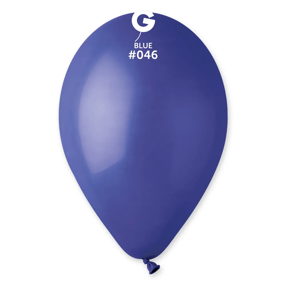 Balónek 26cm/10" #046 tmavě modrý 100 ks