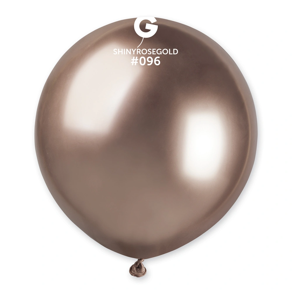 Balónek 48cm/19" #096 SHINY rosegold 25 ks