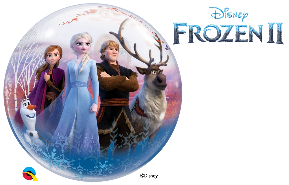 Balónek bublina - Frozen - Ledové Království 2 56cm