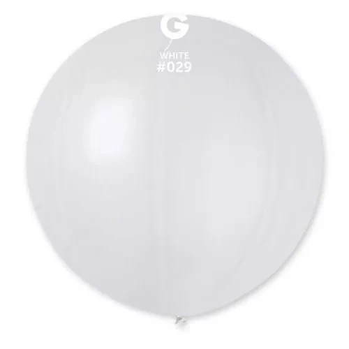 Balónek 80cm/31" #029 metal bílá