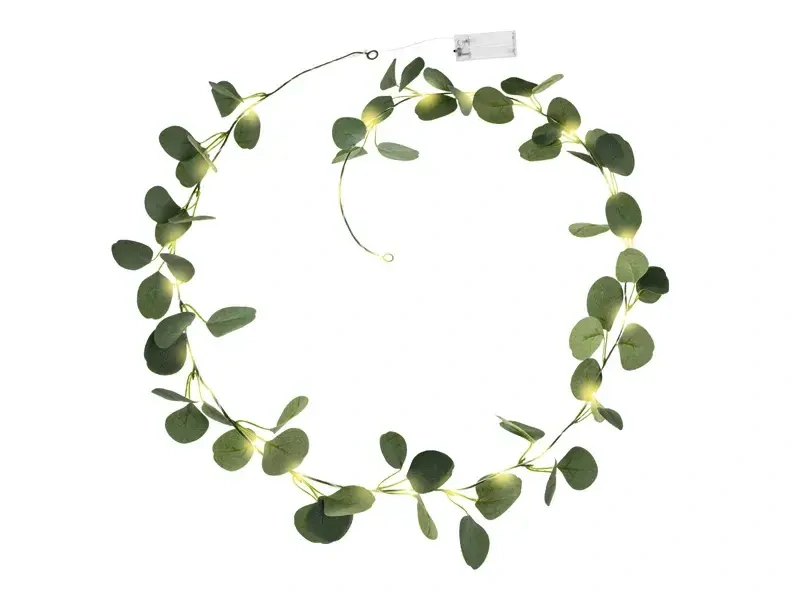 Girlanda s LED osvětlením Eukalyptus 2 m