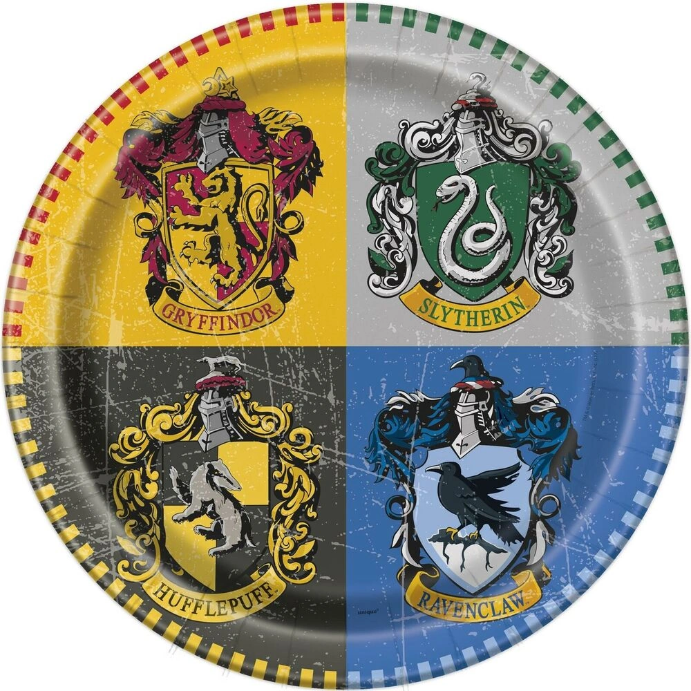 Papírové party talíře Harry Potter 23 cm