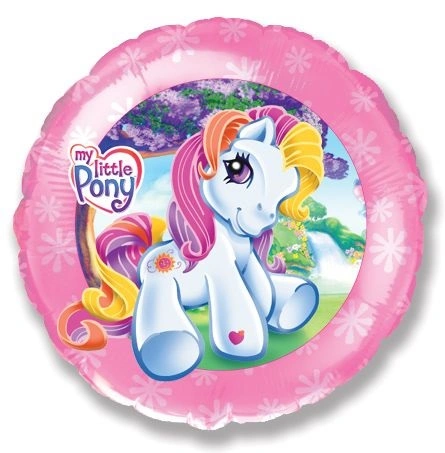 Fóliový balónek kruh - My Little Pony 46 cm