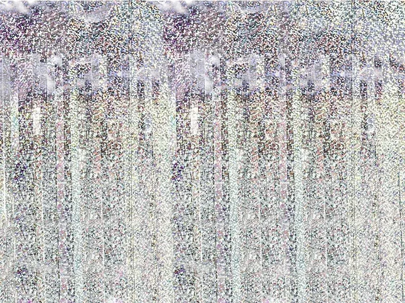 Party závěs holografický 90 x 250 cm