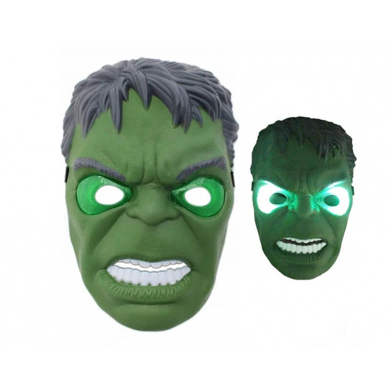 Svítící maska Hulk