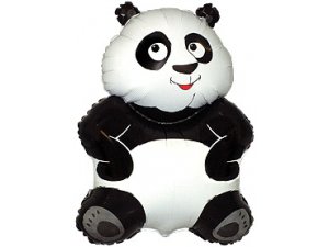 Fóliový balónek Panda velká 83cm x 56cm