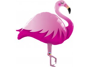 Fóliový balónek Plameňák 117cm