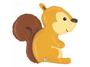 Fóliový balónek Veverka 91cm