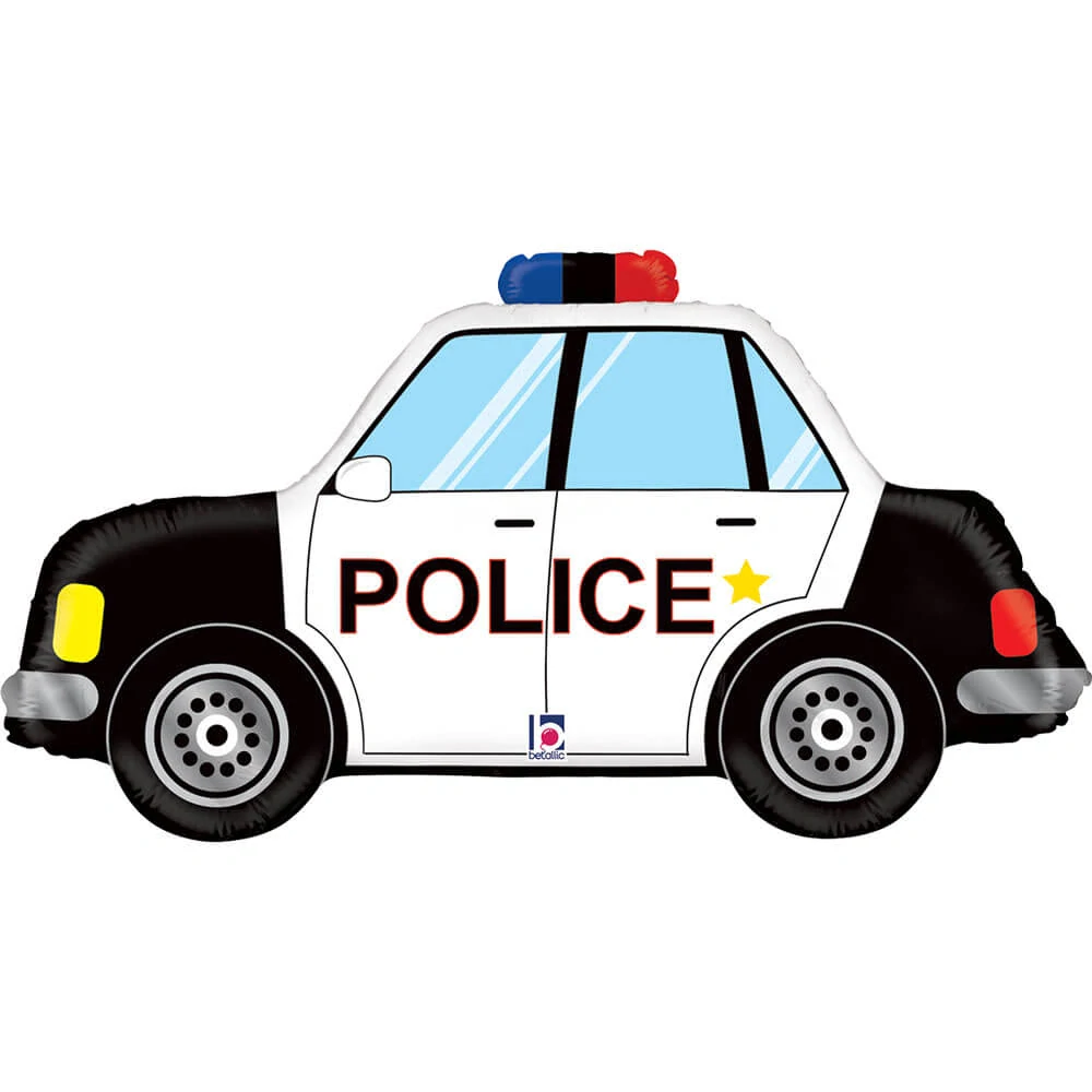 Fóliový balónek Policejní Auto 86cm