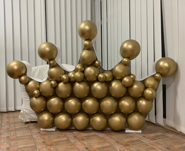 Konstrukce na balonky korunka - 110 x 170 cm