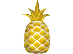 Fóliový balónek Zlatý Ananas 112cm