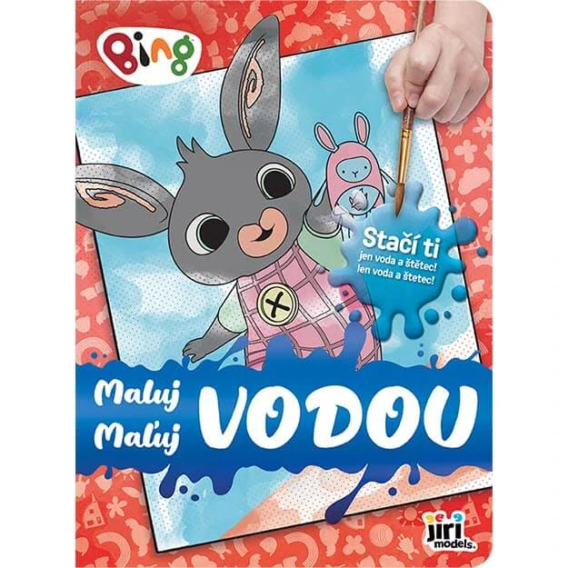 Maluj vodou - omalovánky malé Bing