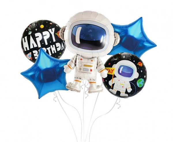Sada foliových balonků Vesmír - Space - 5 ks