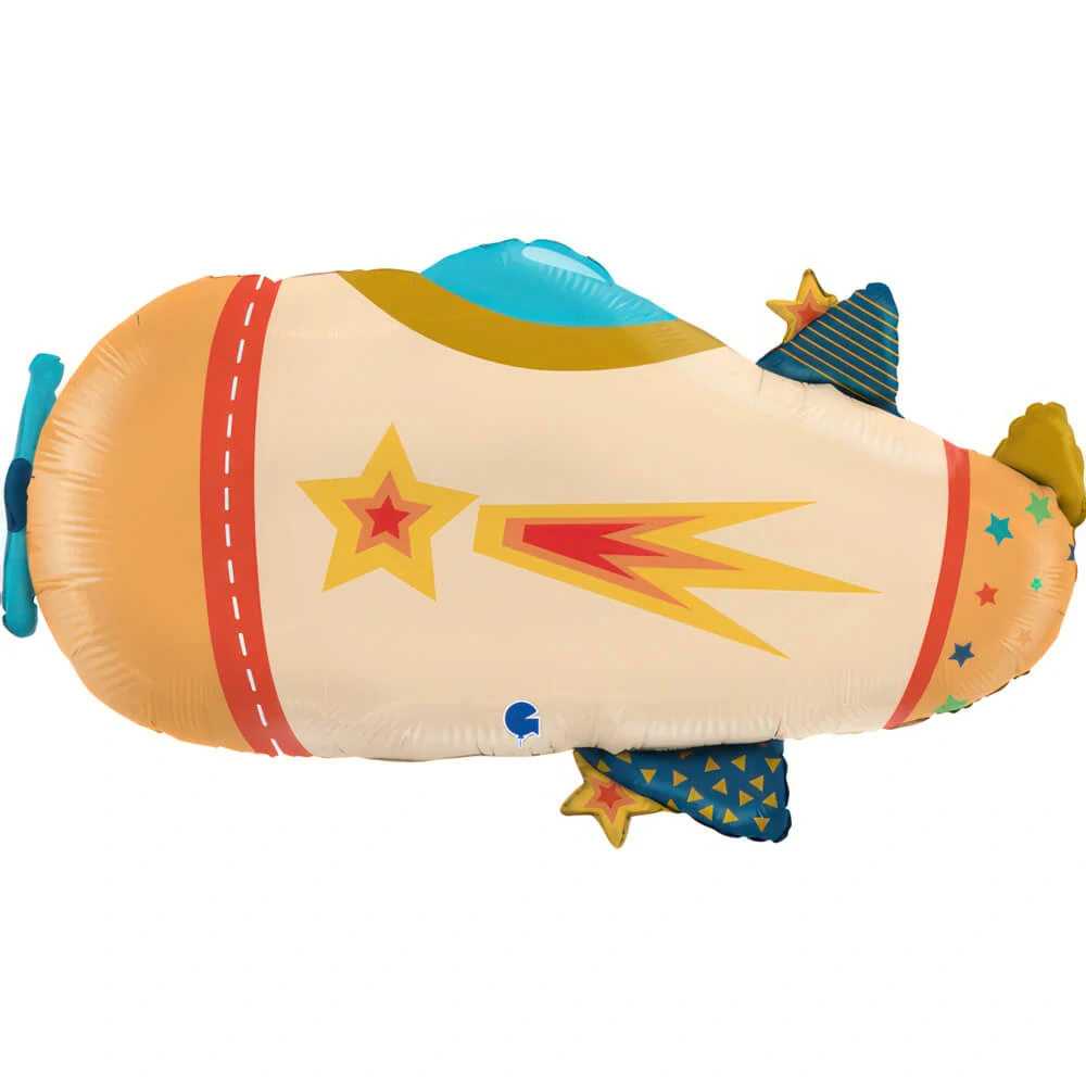 Fóliový balónek staré letadlo 74 cm