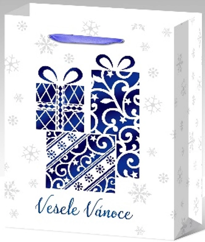 Dárková taška S - Veselé Vánoce