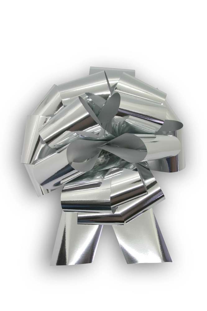 Stuha stahovací SP 18cm stříbrná