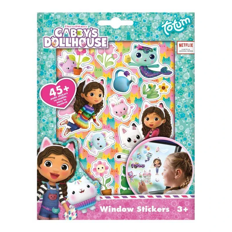 Samolepky na okno Gábinin kouzelný domek