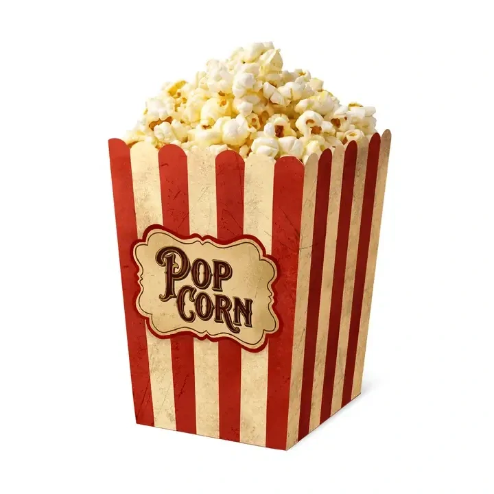 Krabičky na popcorn Halloween Freak Show 6 ks