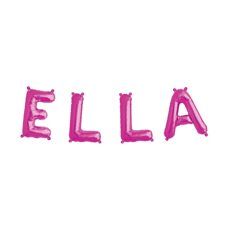 !VÝPRODEJ! Balónkový nápis - Ella