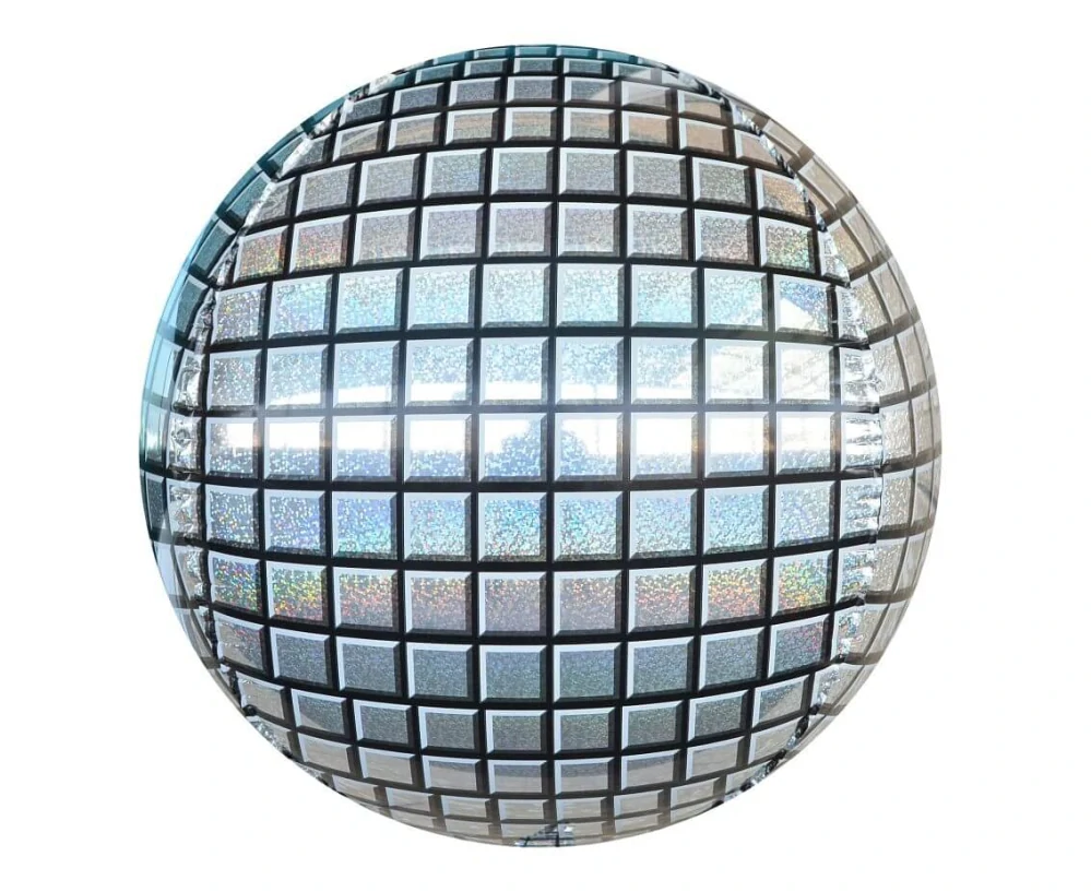 Foliový balonek Disco koule 40 cm