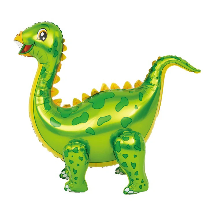 4D Foliový balonek Stegosaurus zelený - 92 x 58 cm