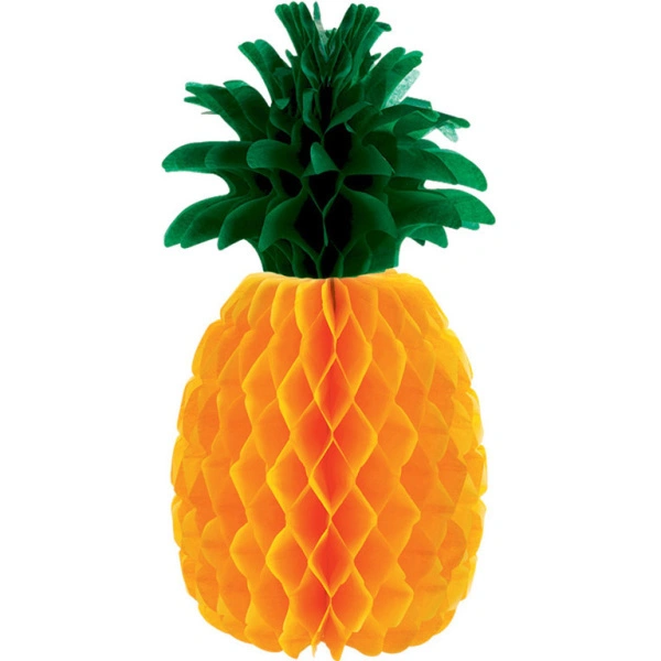 Papírová dekorace - Ananas, 29.2 x 15.6 cm
