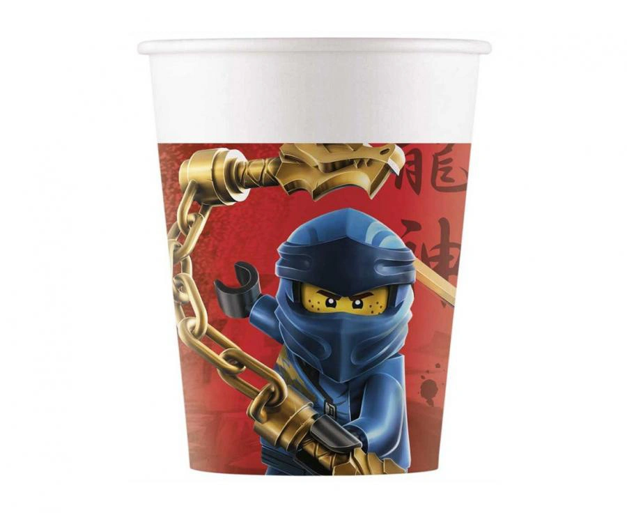 EKO Papírové kelímky Lego Ninjago - 8 ks
