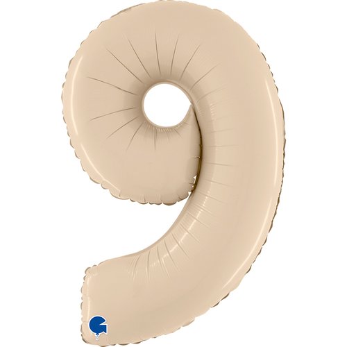 Číslice 9 krémová (66cm,26")