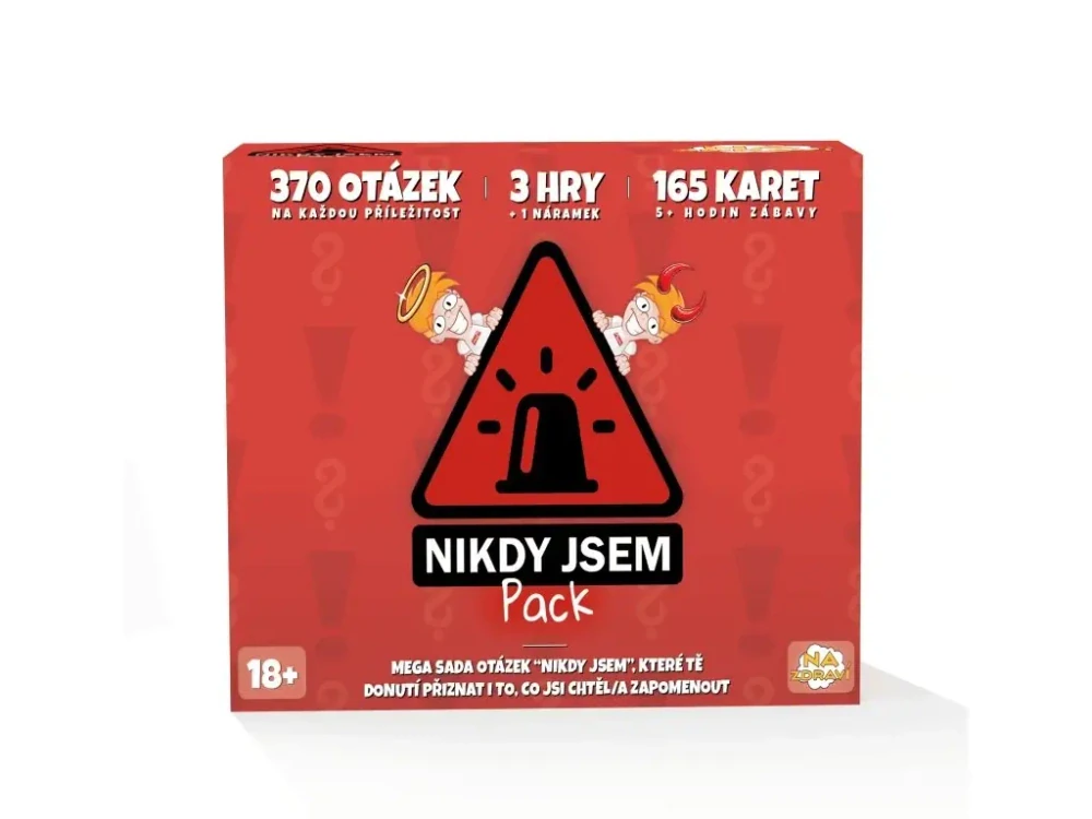 Karetní set her - Nikdy jsem