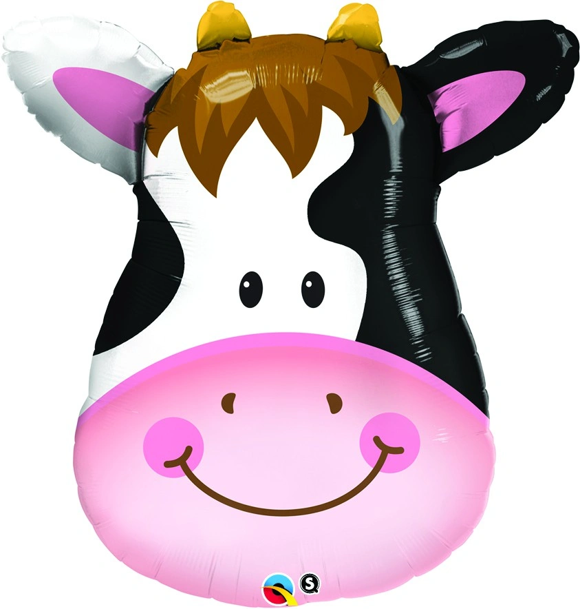 Fóliový balónek KRAVIČKA 81cm