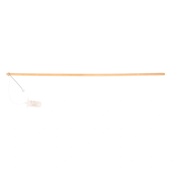 Dřevěná svítící tyčka na lampiony 50 cm