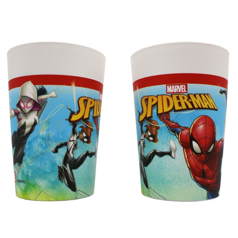 Plastové kelímky Spiderman 230ml - 2ks