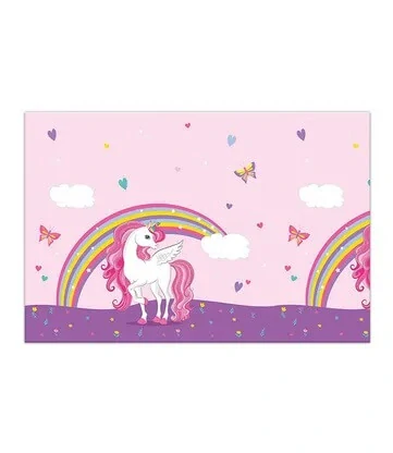 Plastový ubrus Kouzelný Jednorožec 120 x 180 cm
