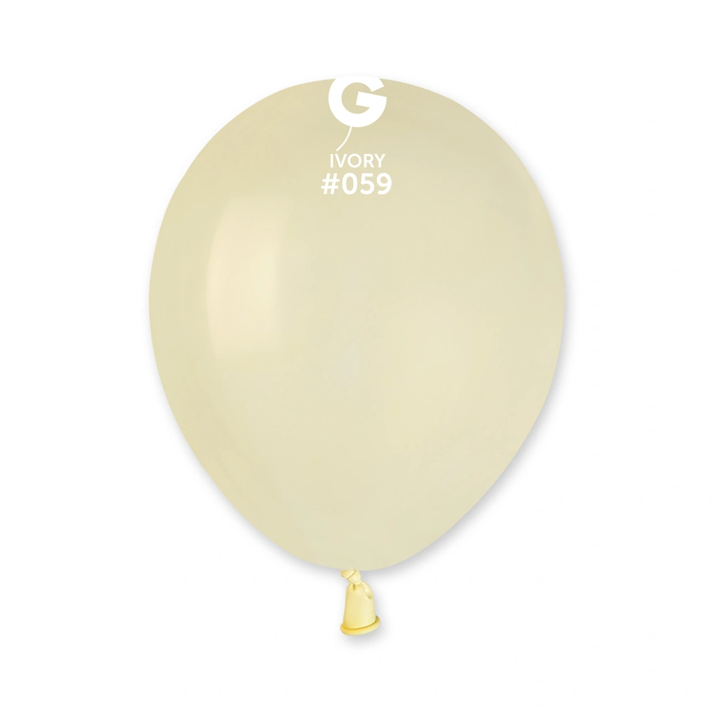 Balónek 13cm/5" #059 slonová kost 100ks