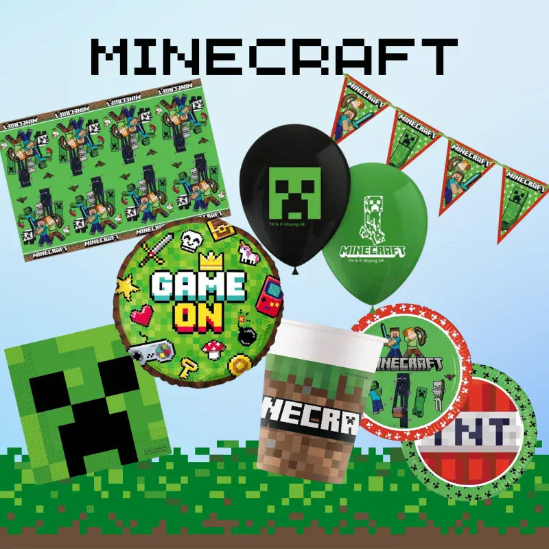 Dekorační sada Minecraft