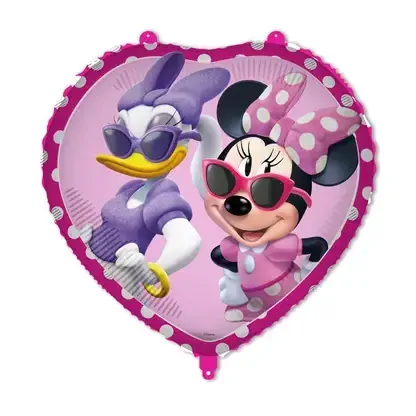 Fóliový balonek srdce Minnie Junior