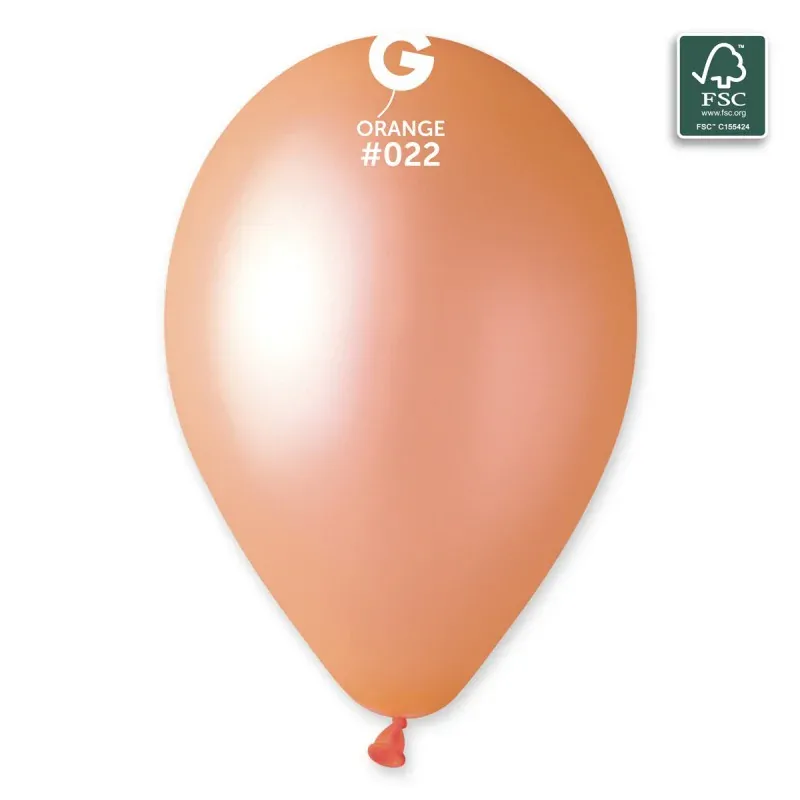 Latexový balónek 33cm/13" #022 NEON oranžová