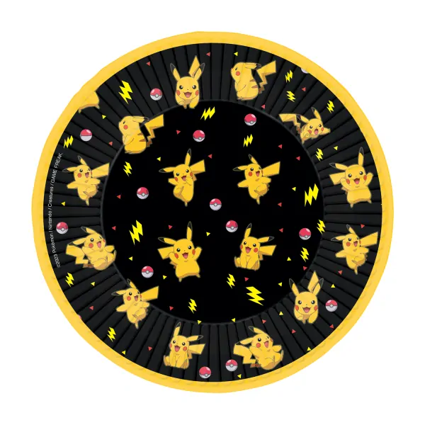 Papírové talíře Pokemon - Pikachu 18 cm