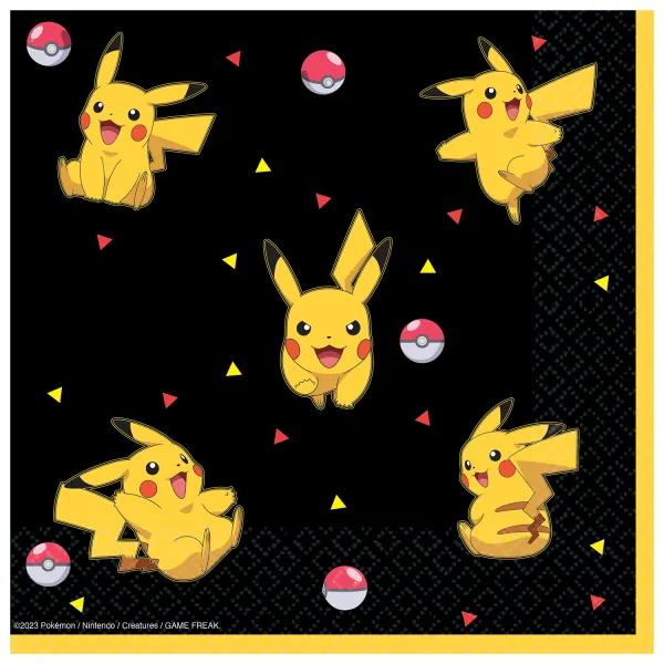 Papírové ubrousky Pokemon - Pikachu