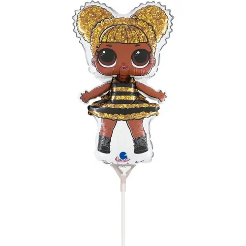Fóliový balónek MINI LOL Queen Bee 35cm