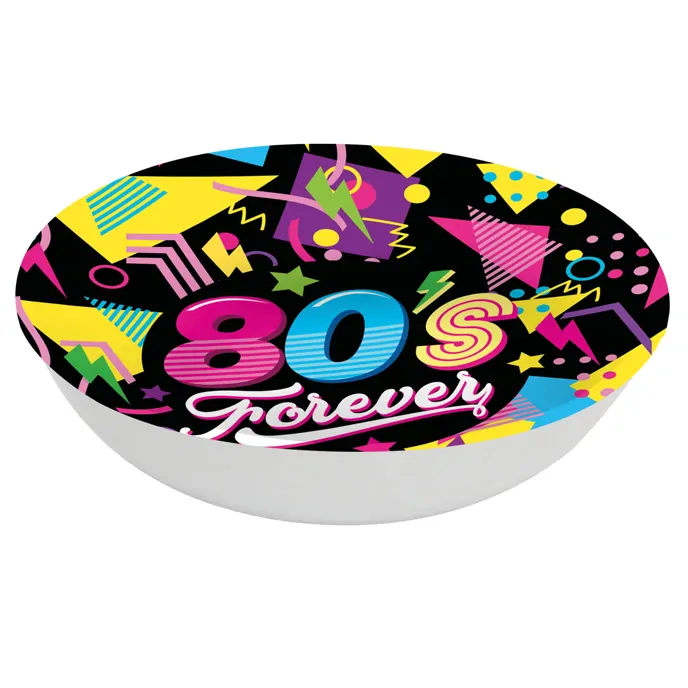 Plastové misky Disco 80s 32 cm