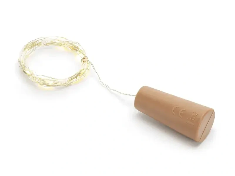 LED řetěz Světélka do lahve se špuntem 197 cm