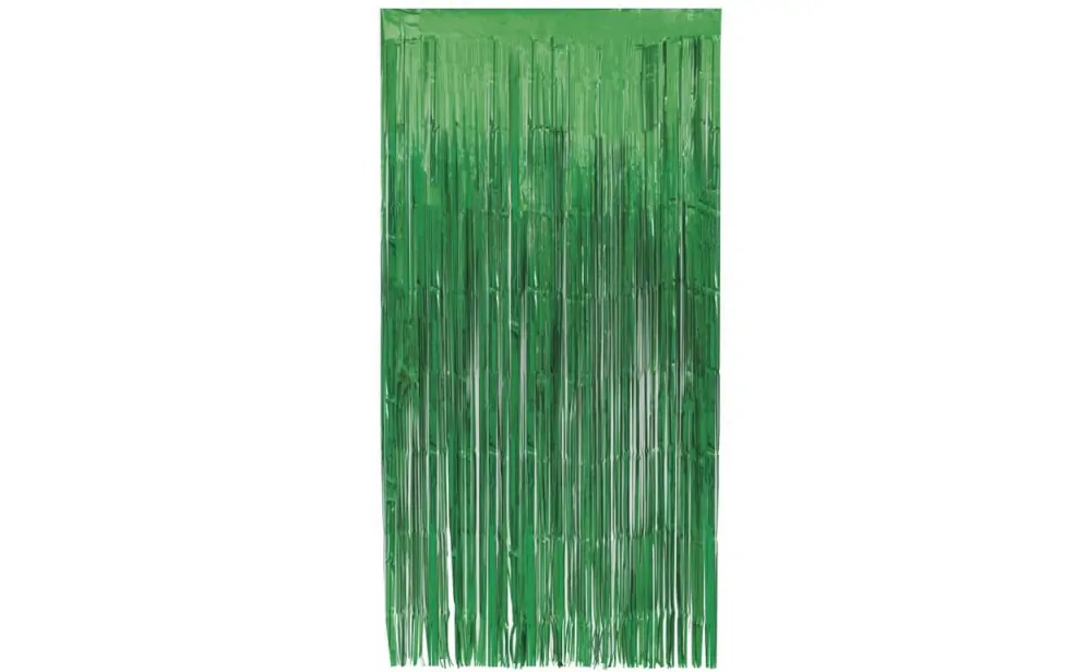 Zelený party závěs 100 x 200 cm