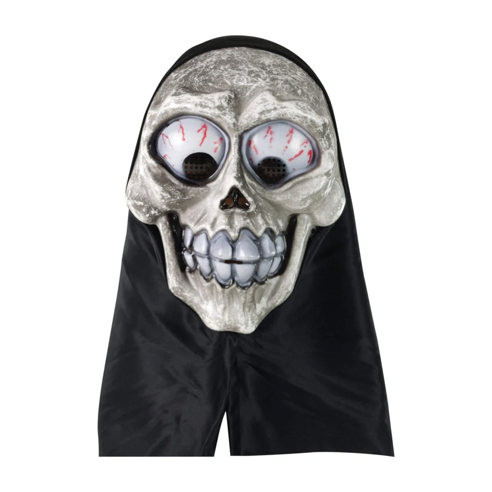 Halloween maska šílený kostlivec s šátkem