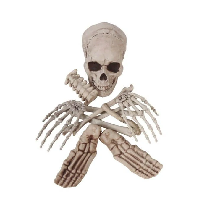 Halloweenská dekorace kosti 12ks