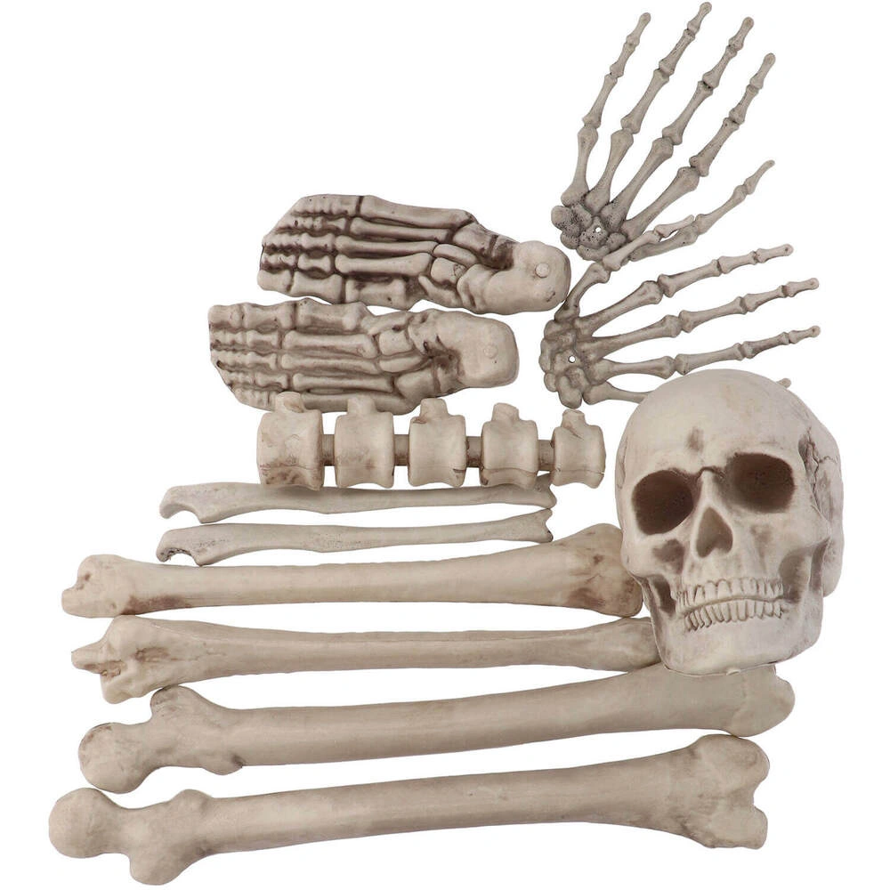 Halloween dekorace kosti 12 ks