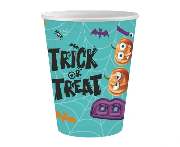 Papírové kelímky Trick or Treat 6ks