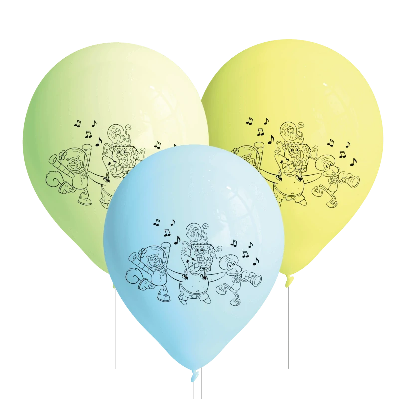 Latexové balonky Sponge Bob 8ks