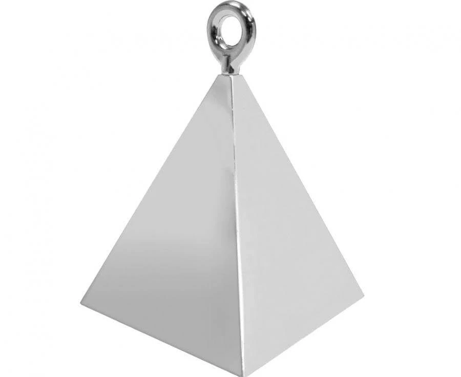 Závaží pyramida stříbrná 110g