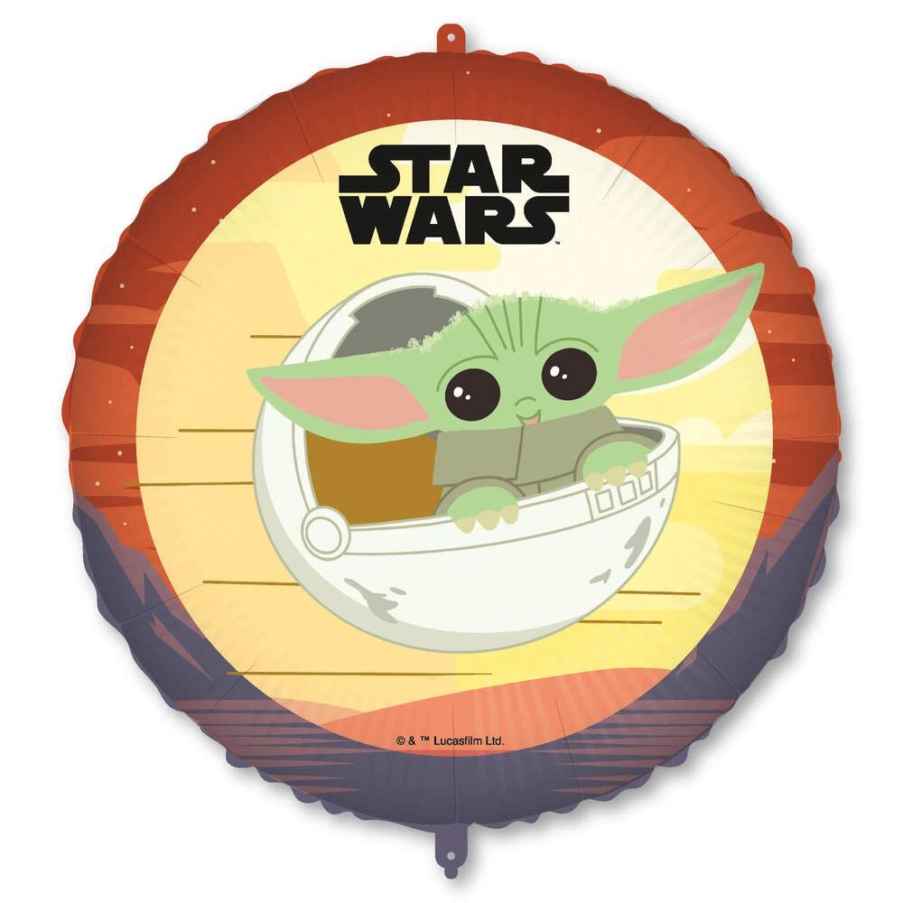 Fóliový balonek kruh Mandalorian 46 cm